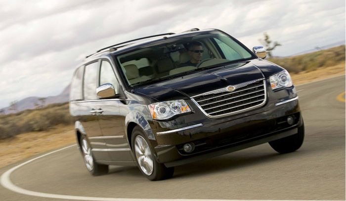 2009 Chrysler town and country crash test ratings #3